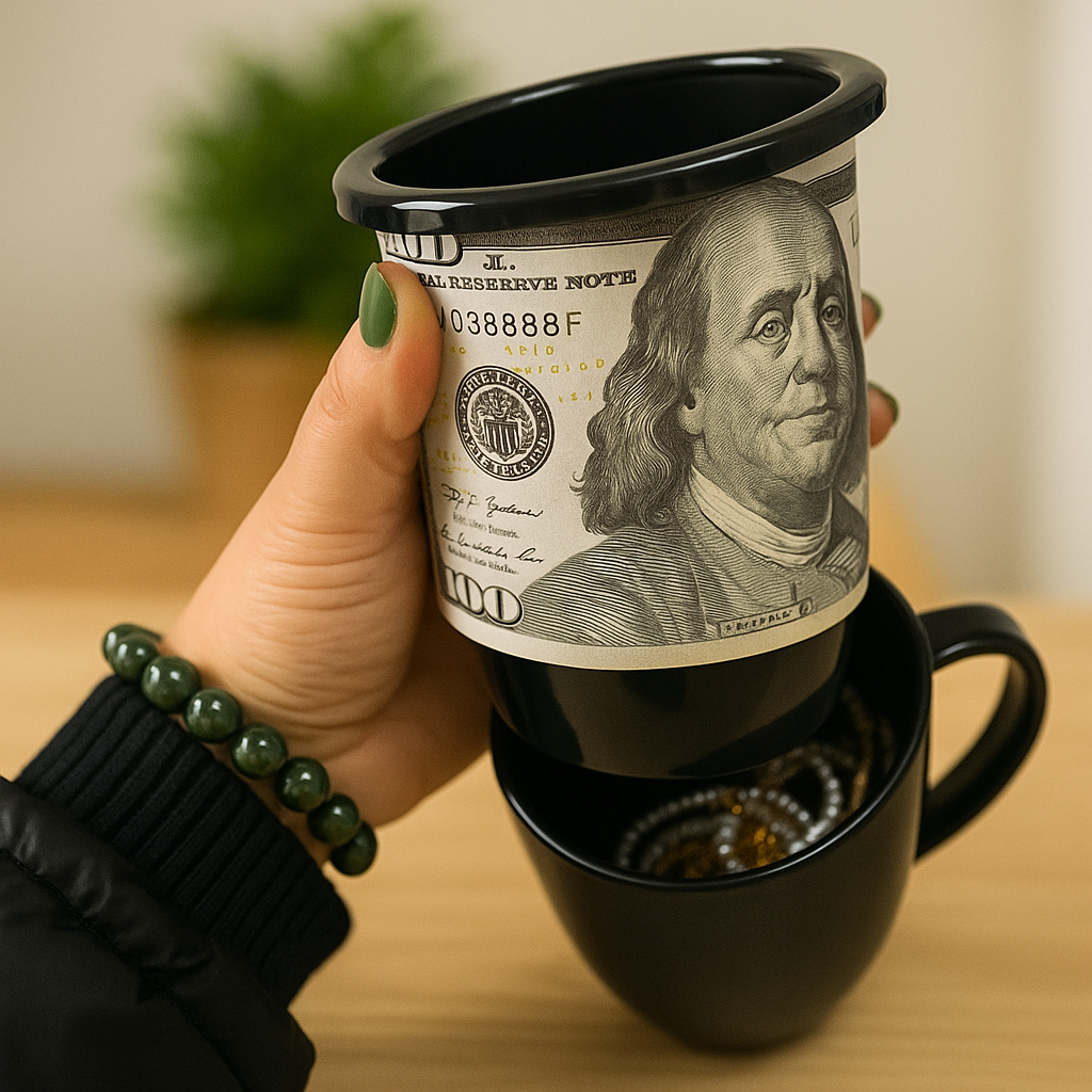 Skrytka Kubek z podwójnym dnem