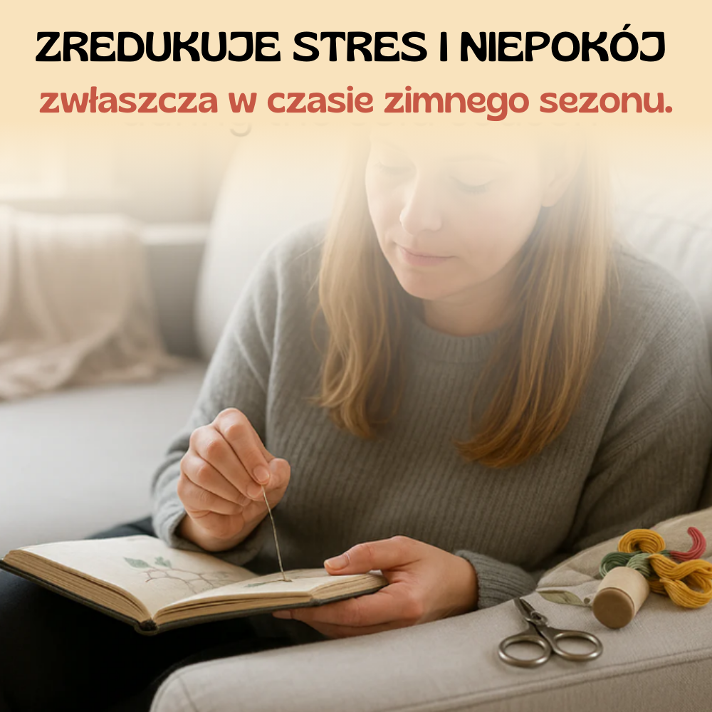 Książka do nauki haftowania