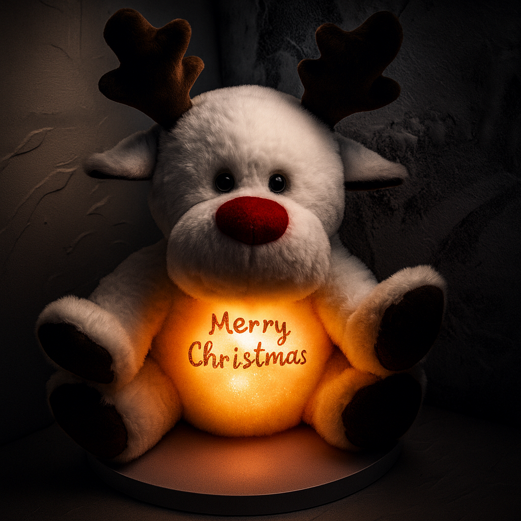 Szumiś Oddychający Renifer Biały