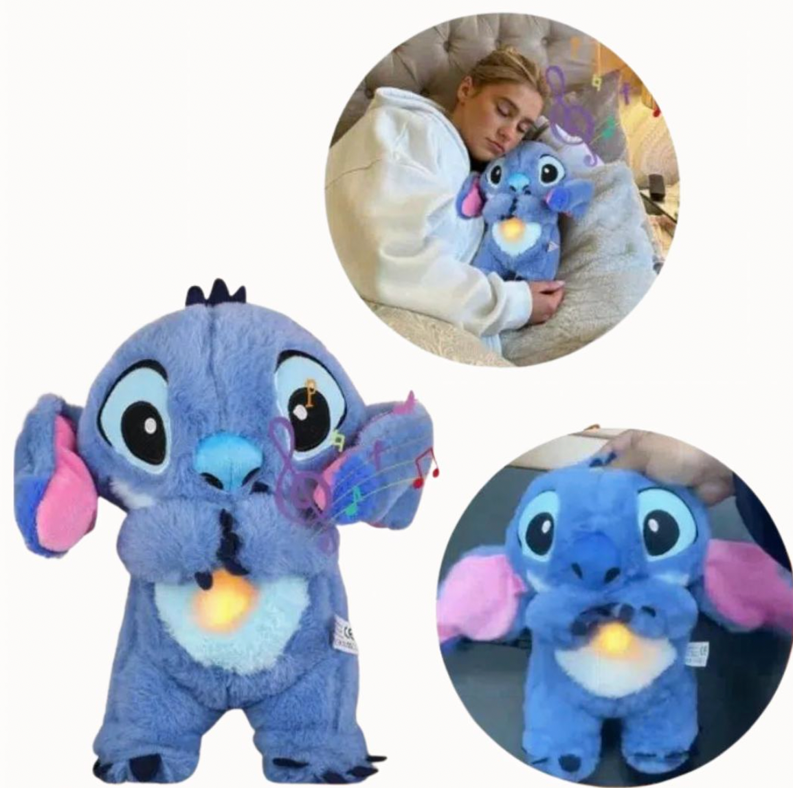 Szumiś Oddychający Pluszak Stitch
